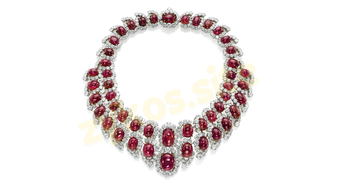 Bulgari Ruby and Diamond Necklace 